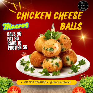 Frozen Chicken cheese balls pack of 8