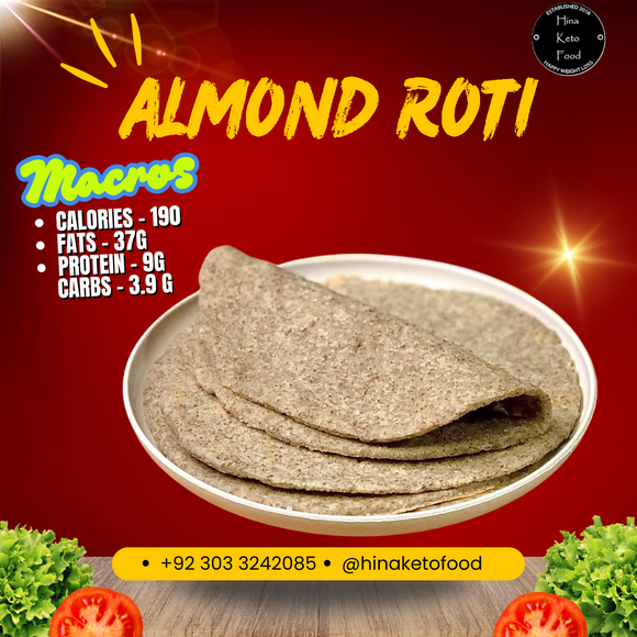 Keto Almond Roti (uncooked)